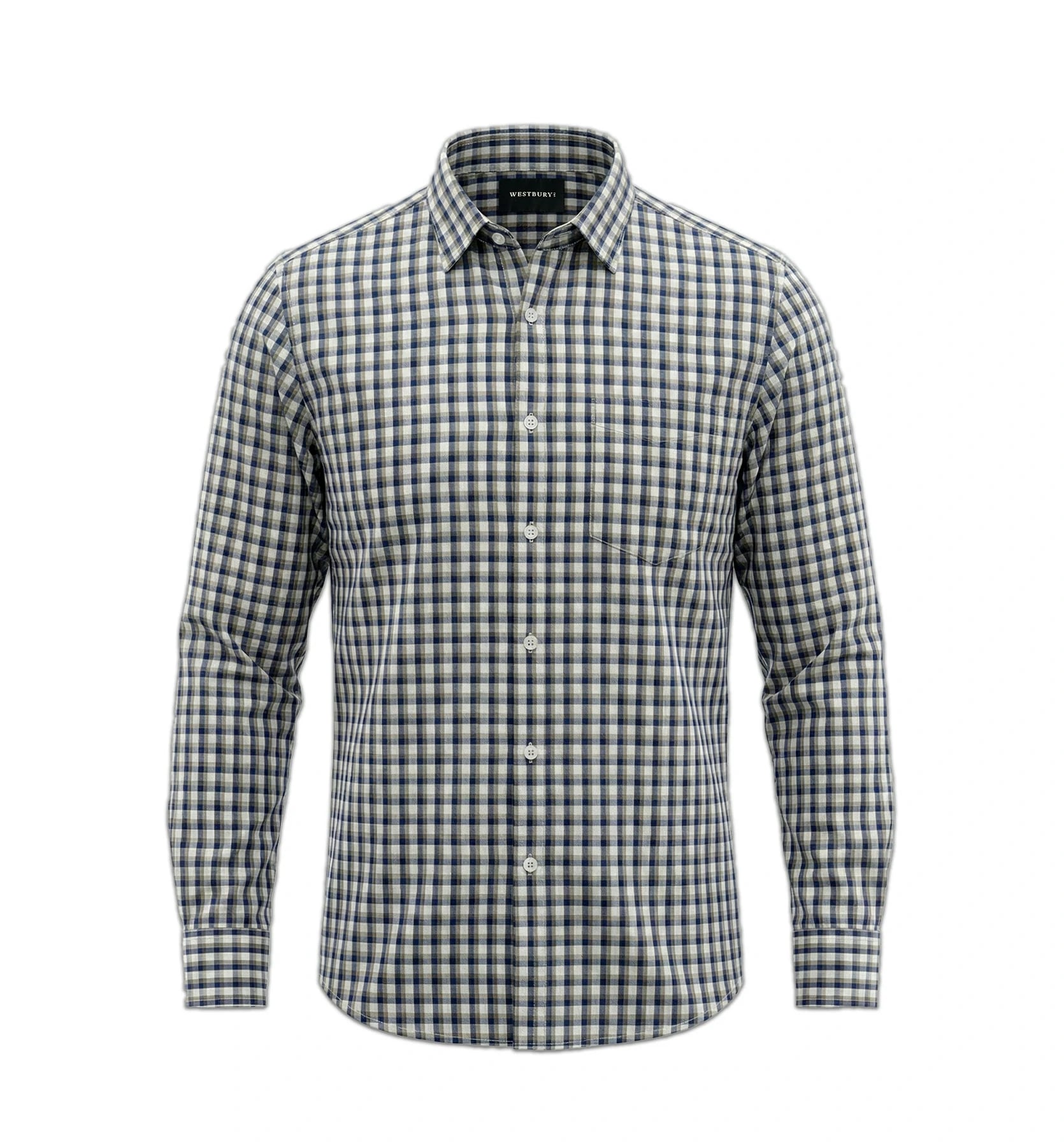 Men’s Cotton Check Shirt – Executive Fit